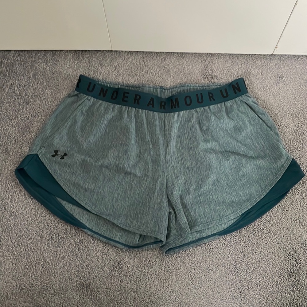 Blue Under Armor Gym Shorts